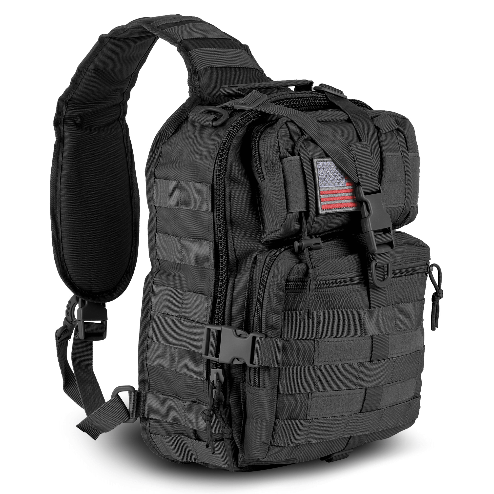 XGear Tactical 14L Range Sling Bag Backpack with Adjustable Strap-5