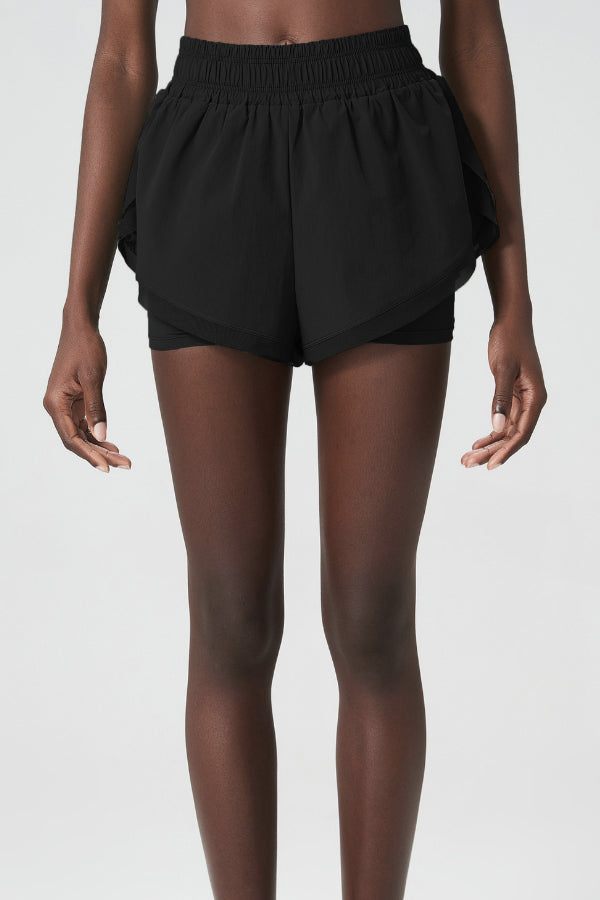 Airy Running Shorts-0