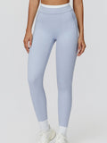 NakedFeel Contrast Ribbed Leggings-0