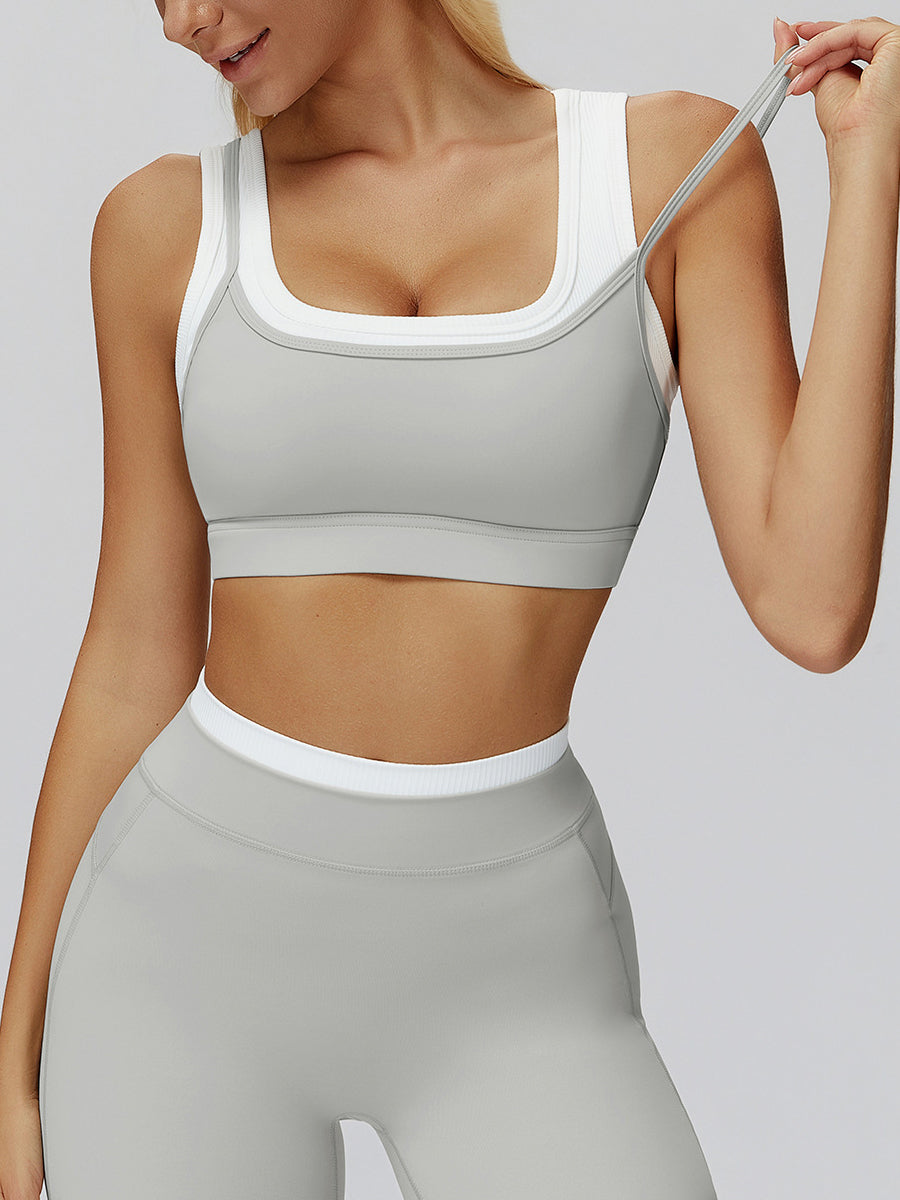 NakedFeel Dual-Layer Ribbed Bra-6