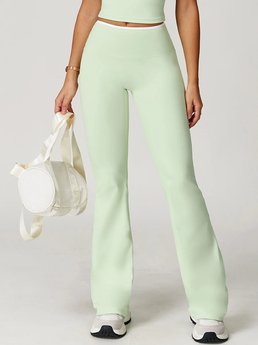 High-Waist Quick-Dry Pants-3