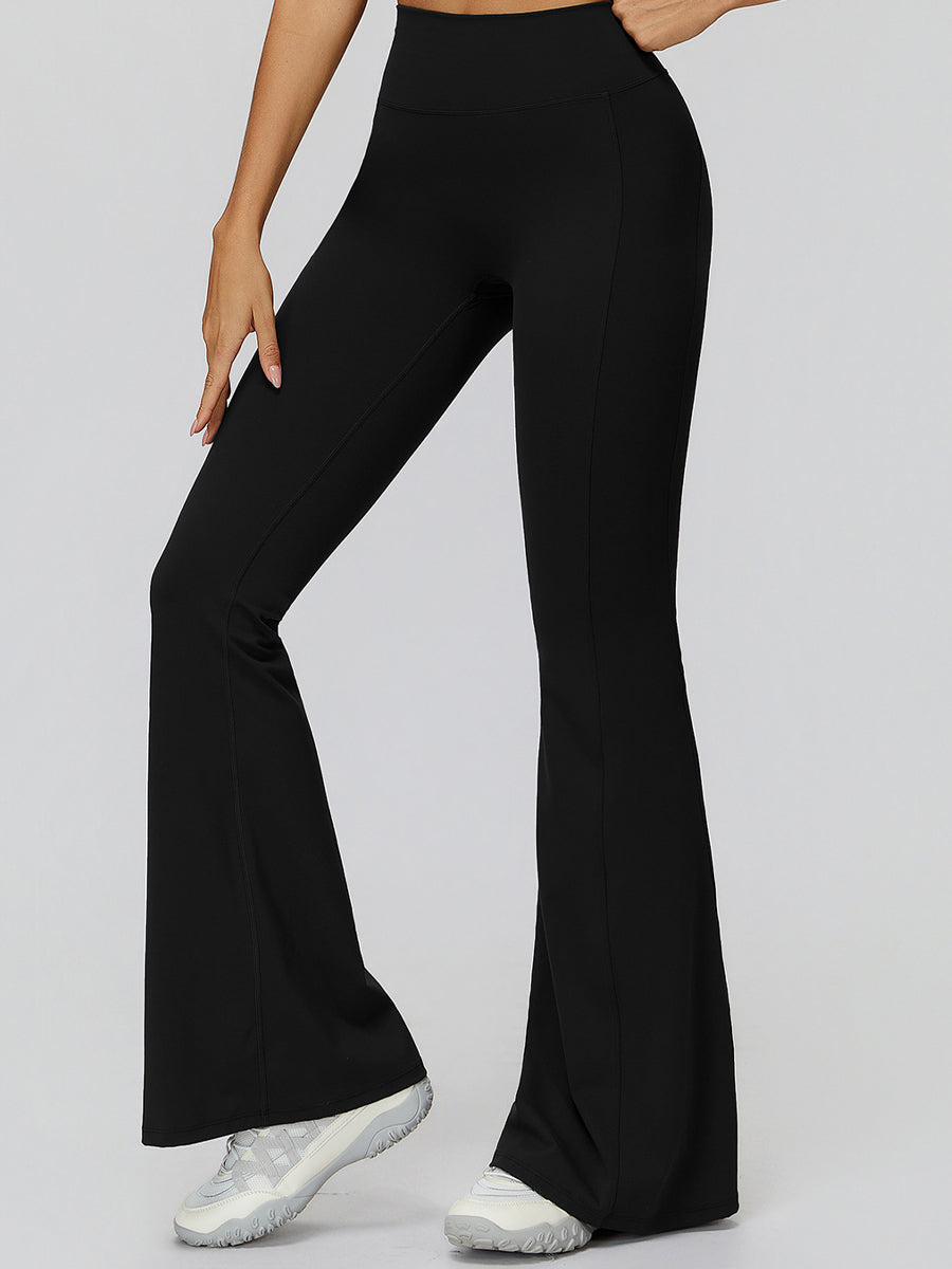 Flare & Gather High-Waist Pants-6