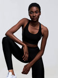 Contrast Adjustable Sport Bra-0