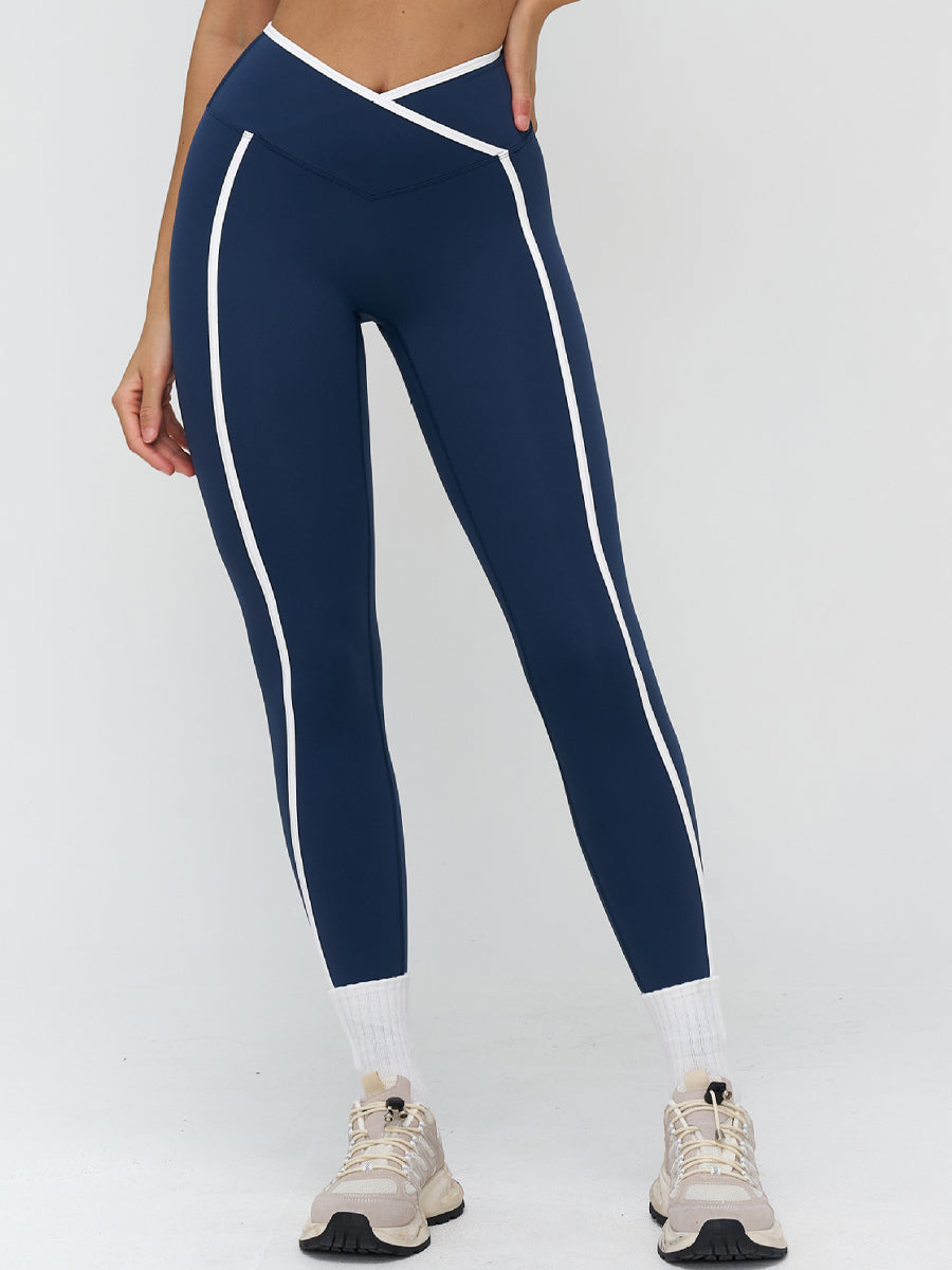 BareSculpt Cross-Waist Leggings-0