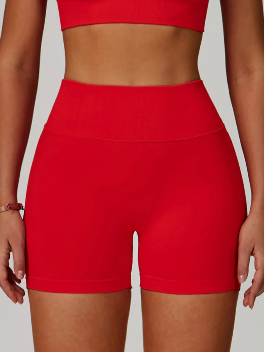 Earthbound Girl V-Waist High-Waist Shorts-0