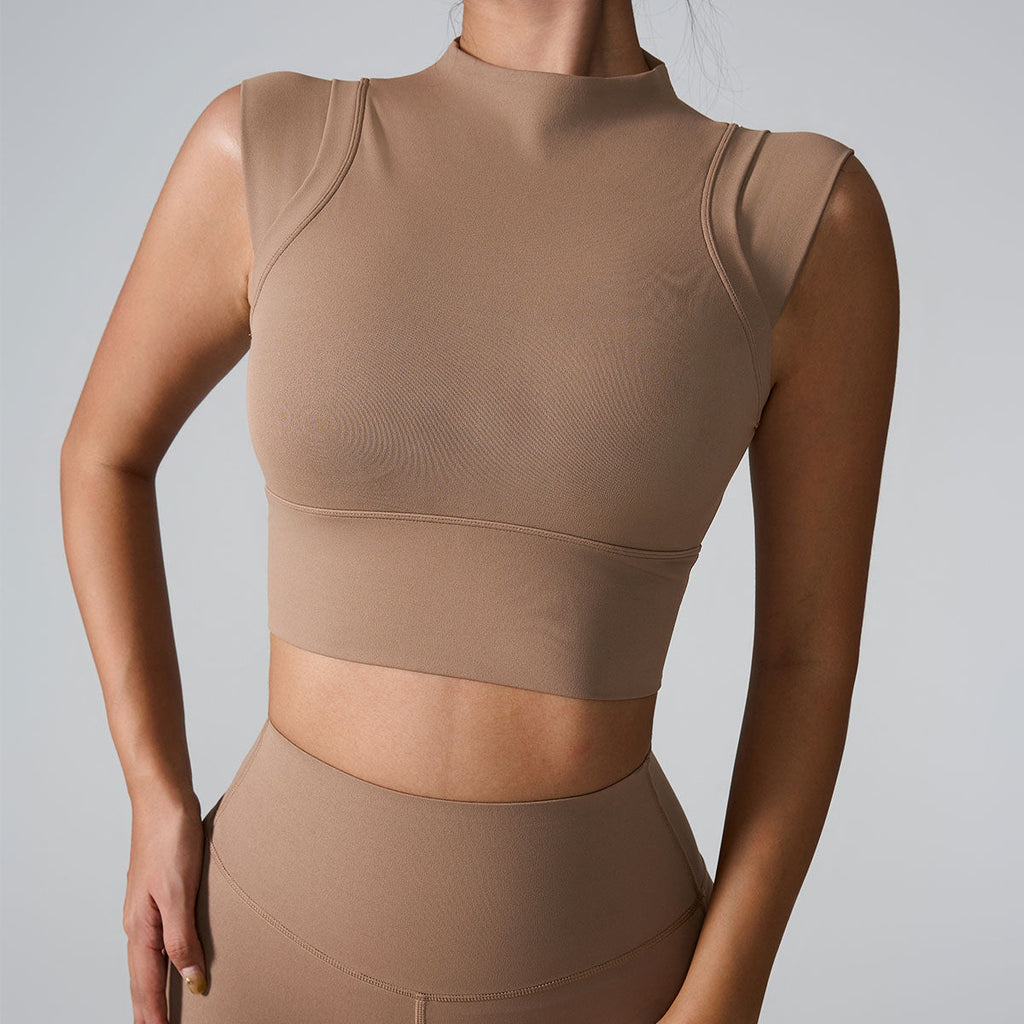 Cap Sleeve Sculpting Yoga Top-0