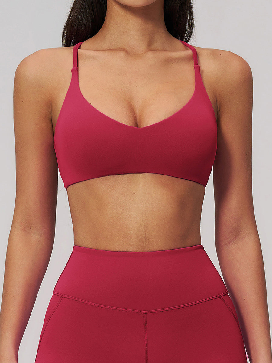 Earthbound Girl Crossed Back Bra-0