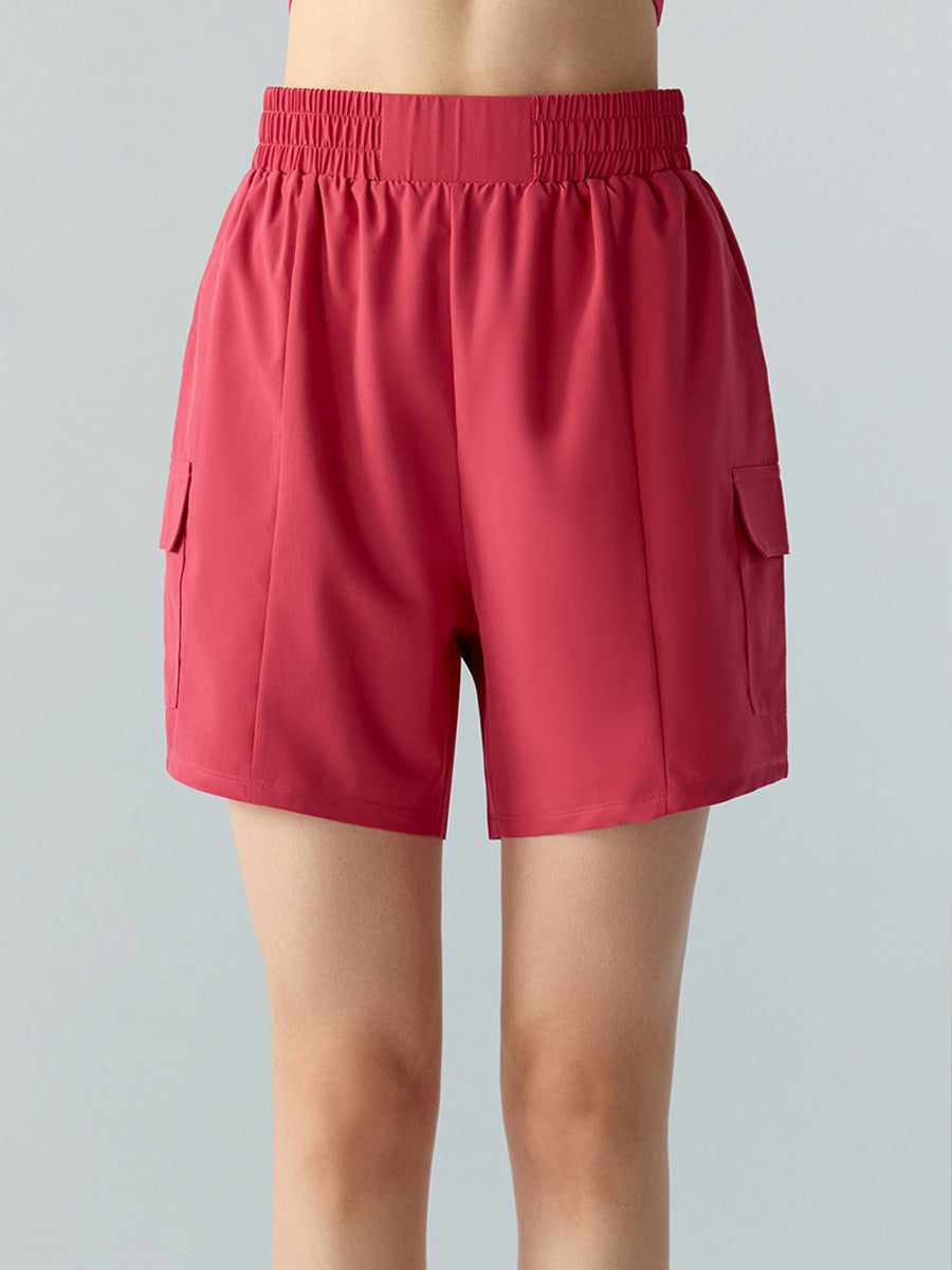 Relaxed Fit 5-Inch Yoga Shorts-0