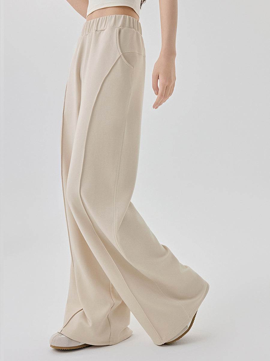Flowy Essential Trousers-2