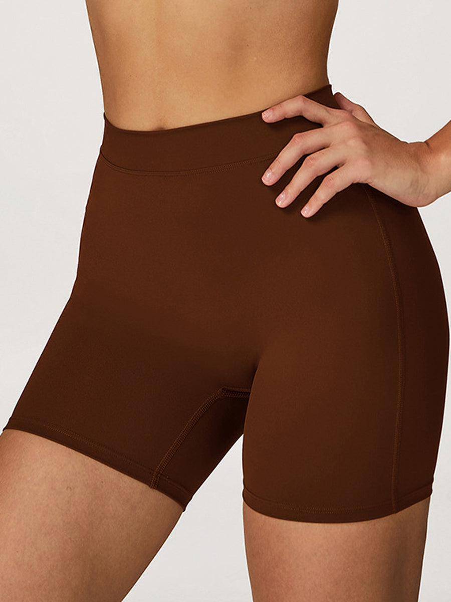 Peach Lift High-Waist Shorts-1