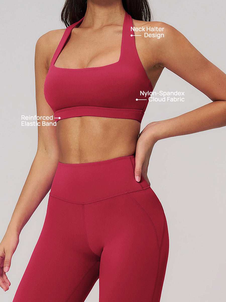 Earthbound Girl Halter Bra-1