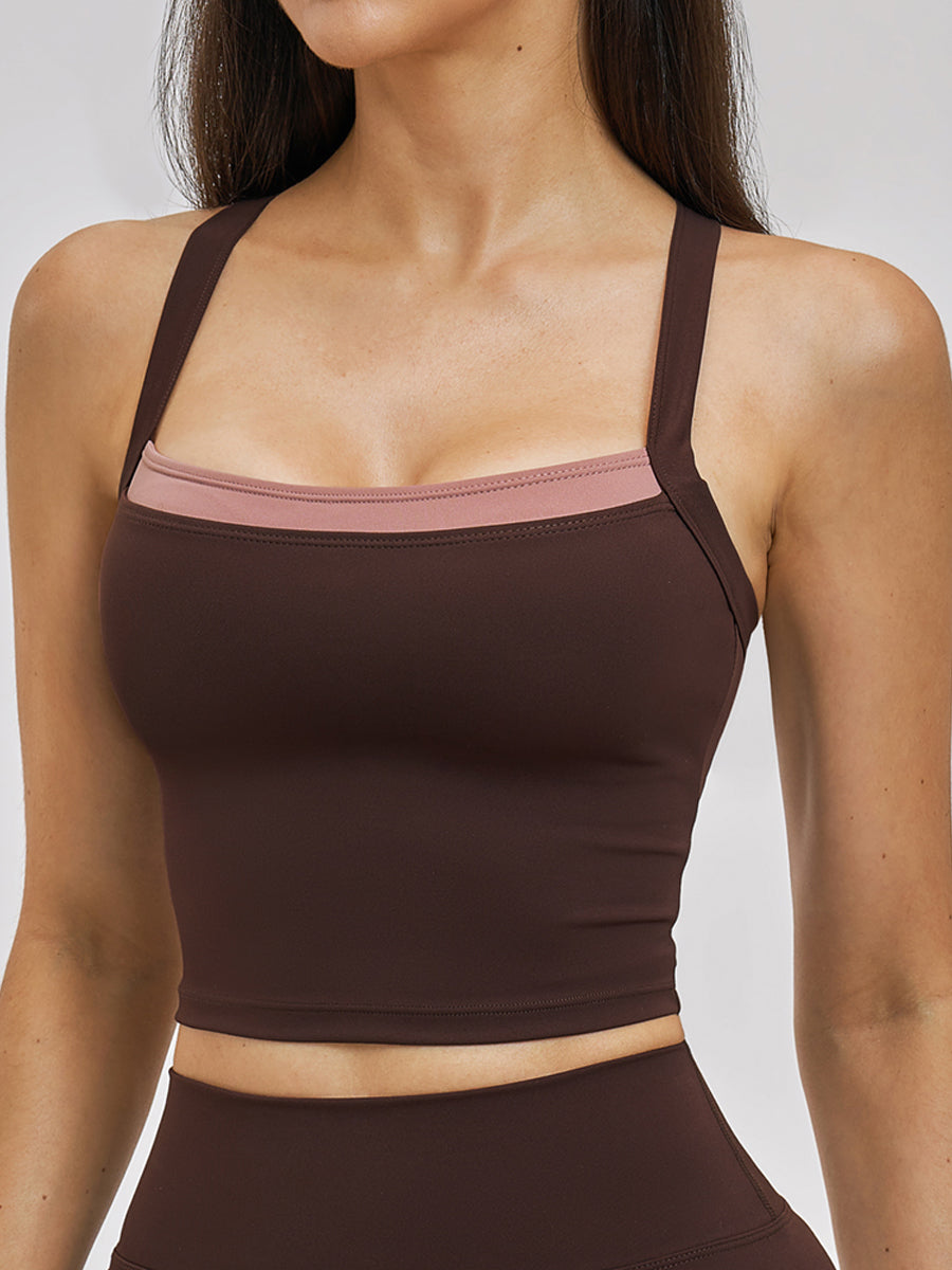 FlowSculpt Layered Bra Tank-2