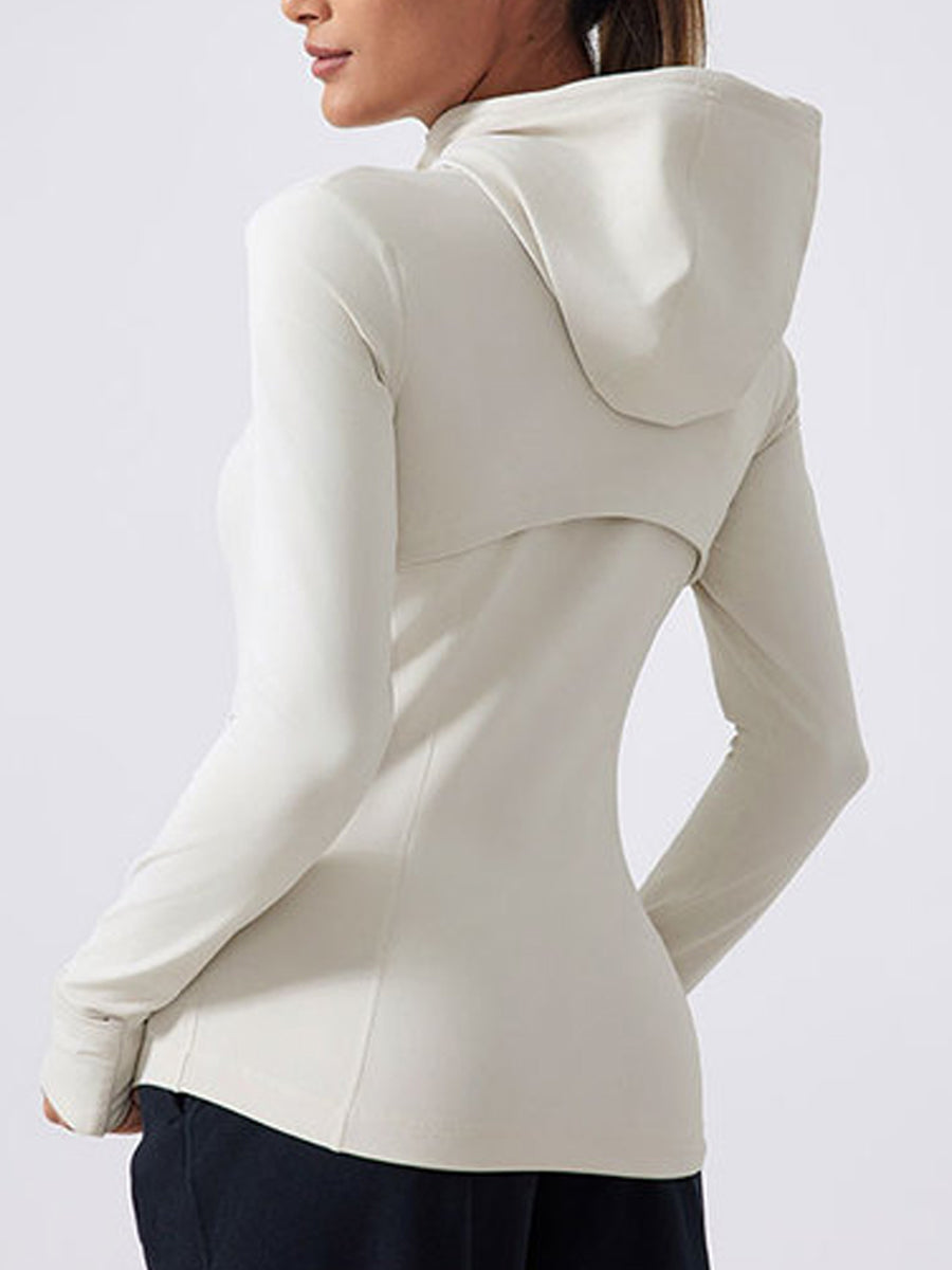 BareWarm Sculpt Hooded Jacket-1