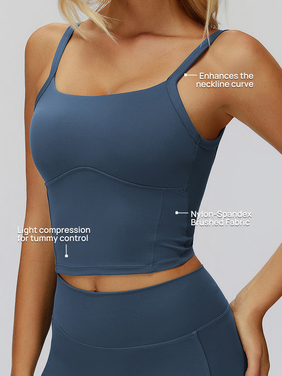 Smooth Fit Dual-strap Tank-1