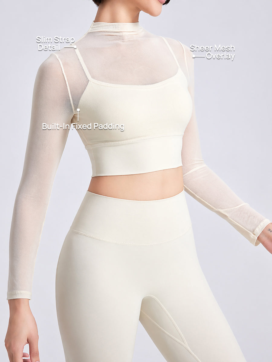 SheerFlow Bra Longsleeve-1