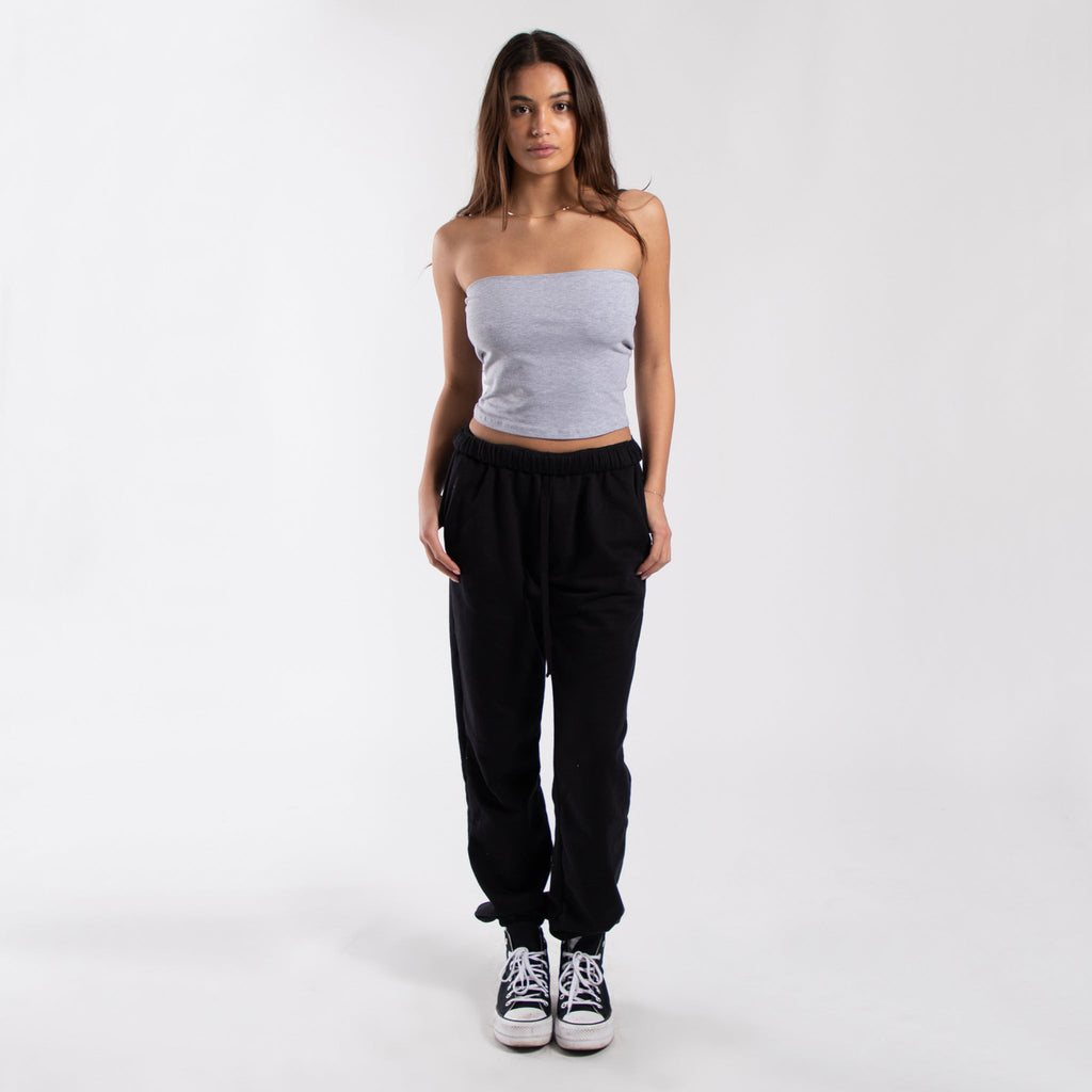 Closeout Women's Cropped Strapless Tube Top