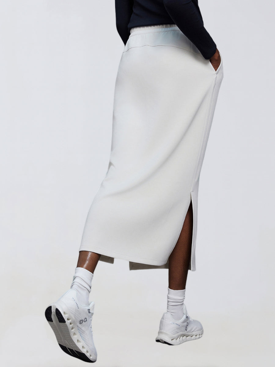 SculptEase Straight Midi Skirt-1