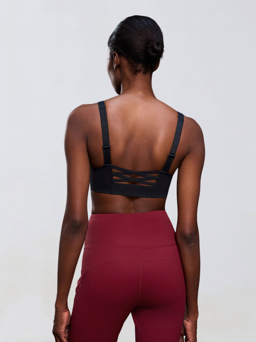 FrontZip Sculpt Bra-2