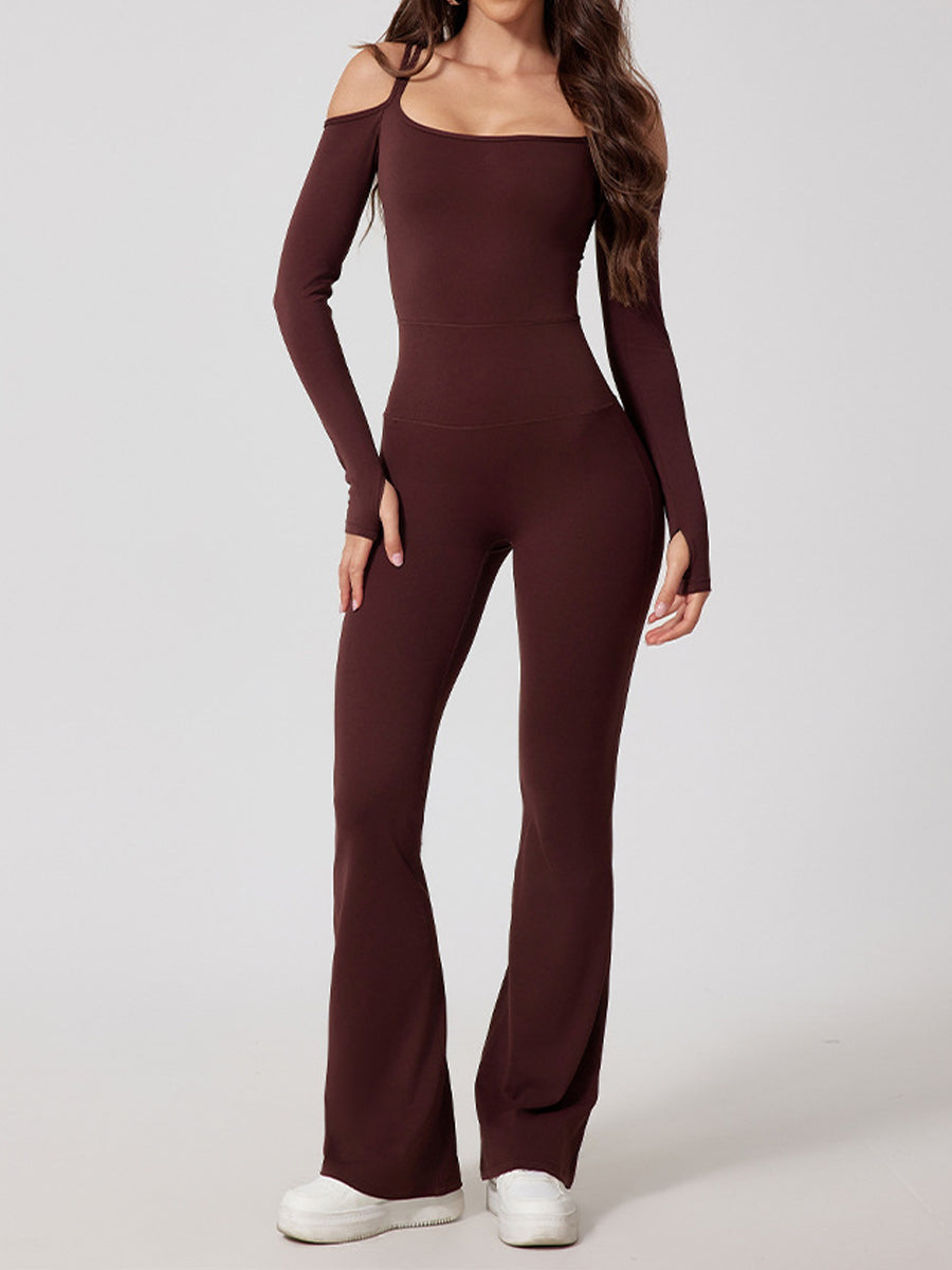 BackSculpt Flare Jumpsuit-3