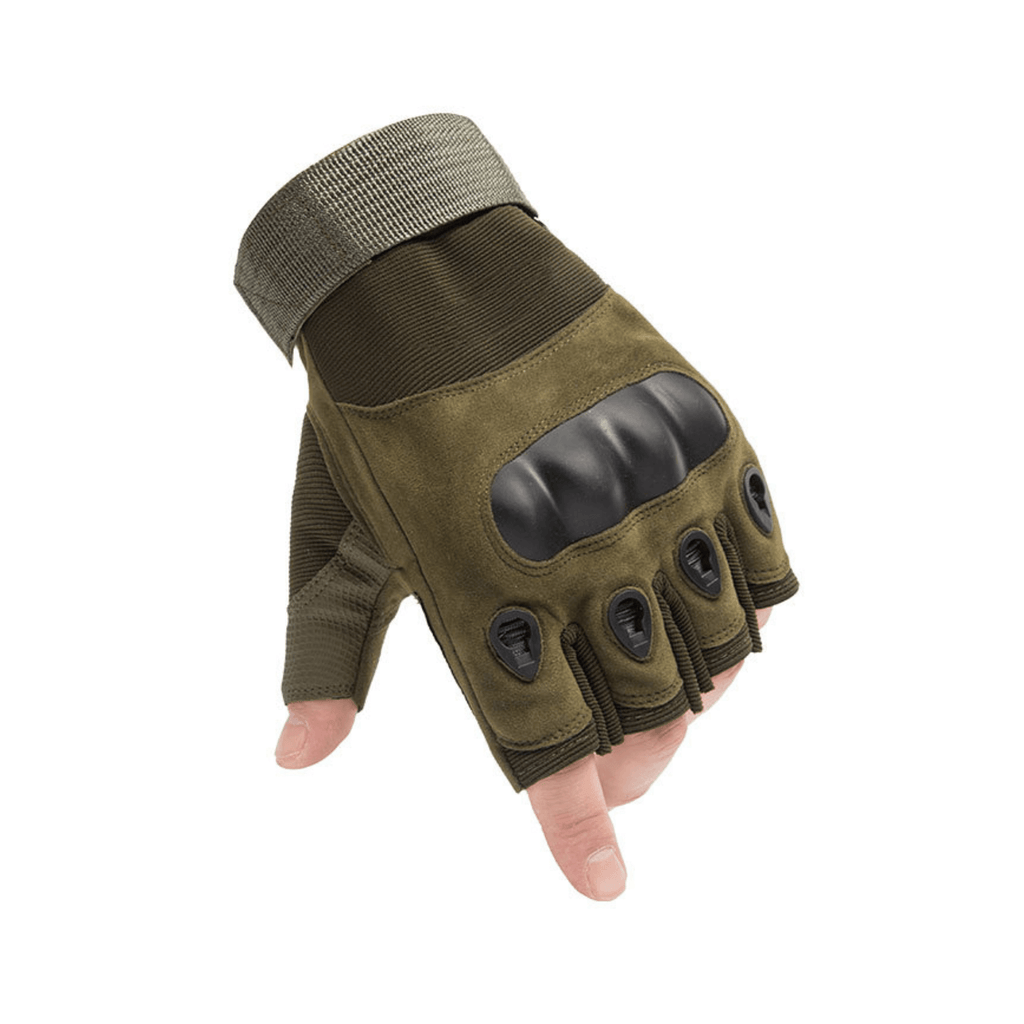 Fingerless Tactical Grip Gloves