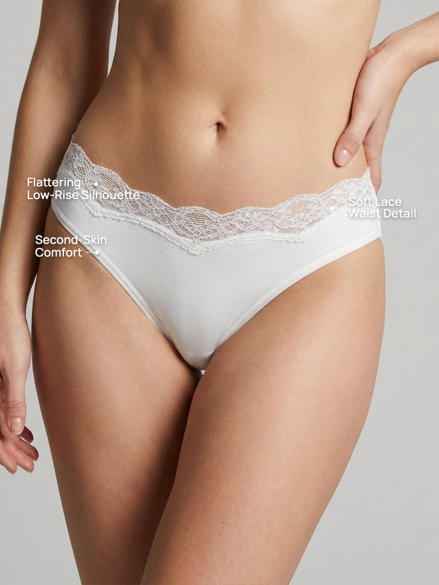 Second Skin Moonveil Lace Brief-1