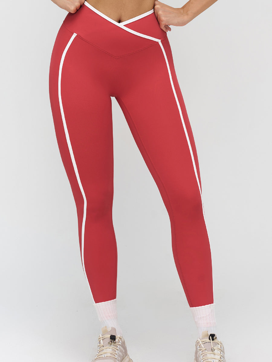 BareSculpt Cross-Waist Leggings-3