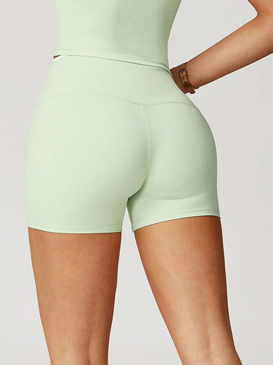 High-Waist Running Shorts-2