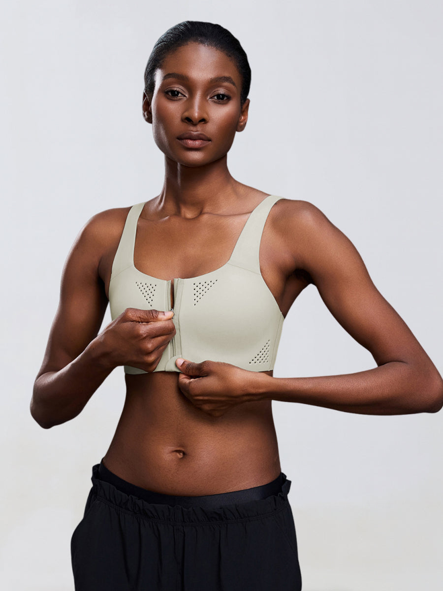 FrontZip Sculpt Bra-4