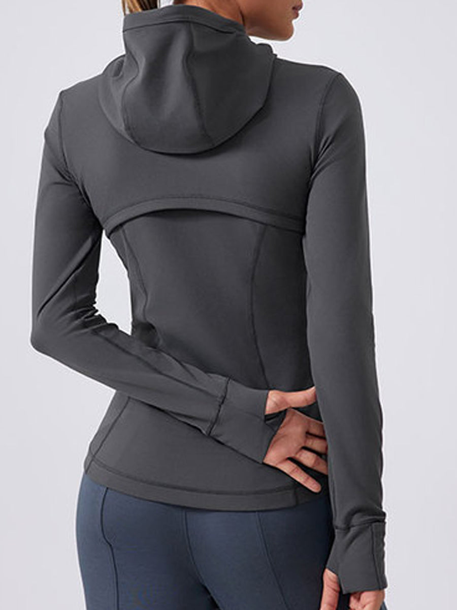BareWarm Sculpt Hooded Jacket-3