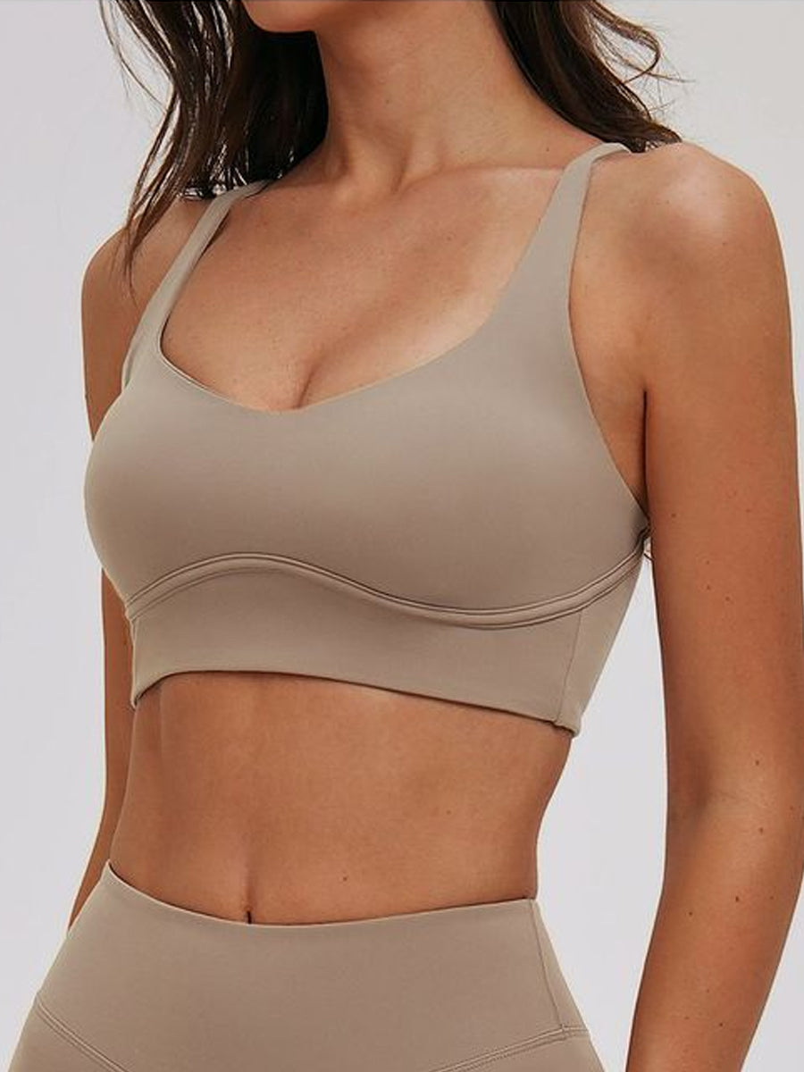 iftFlow Brushed Halter Bra-1