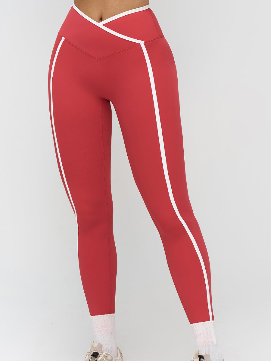 BareSculpt Cross-Waist Leggings-4