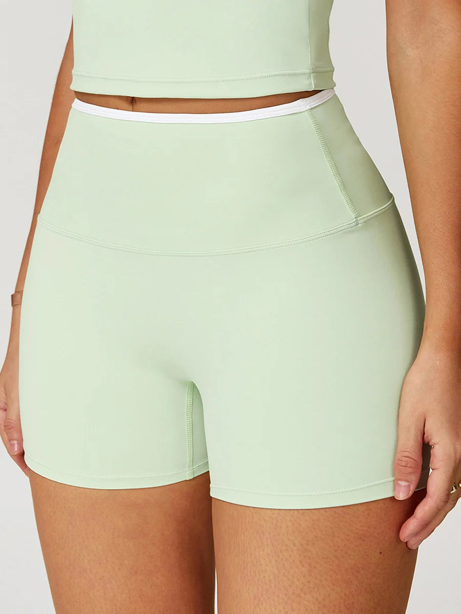 High-Waist Running Shorts-3