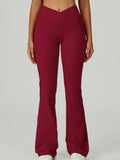 FlowLift Cross-Waist Flare Pants-0