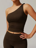 Asymmetrical One Shoulder Top-4