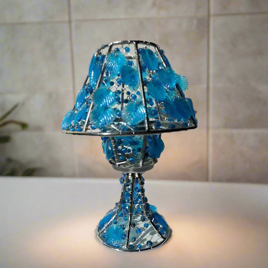 Bloom Glow Artisan Tea Light Holder (6")  - Handcrafted Timeless Charm-0
