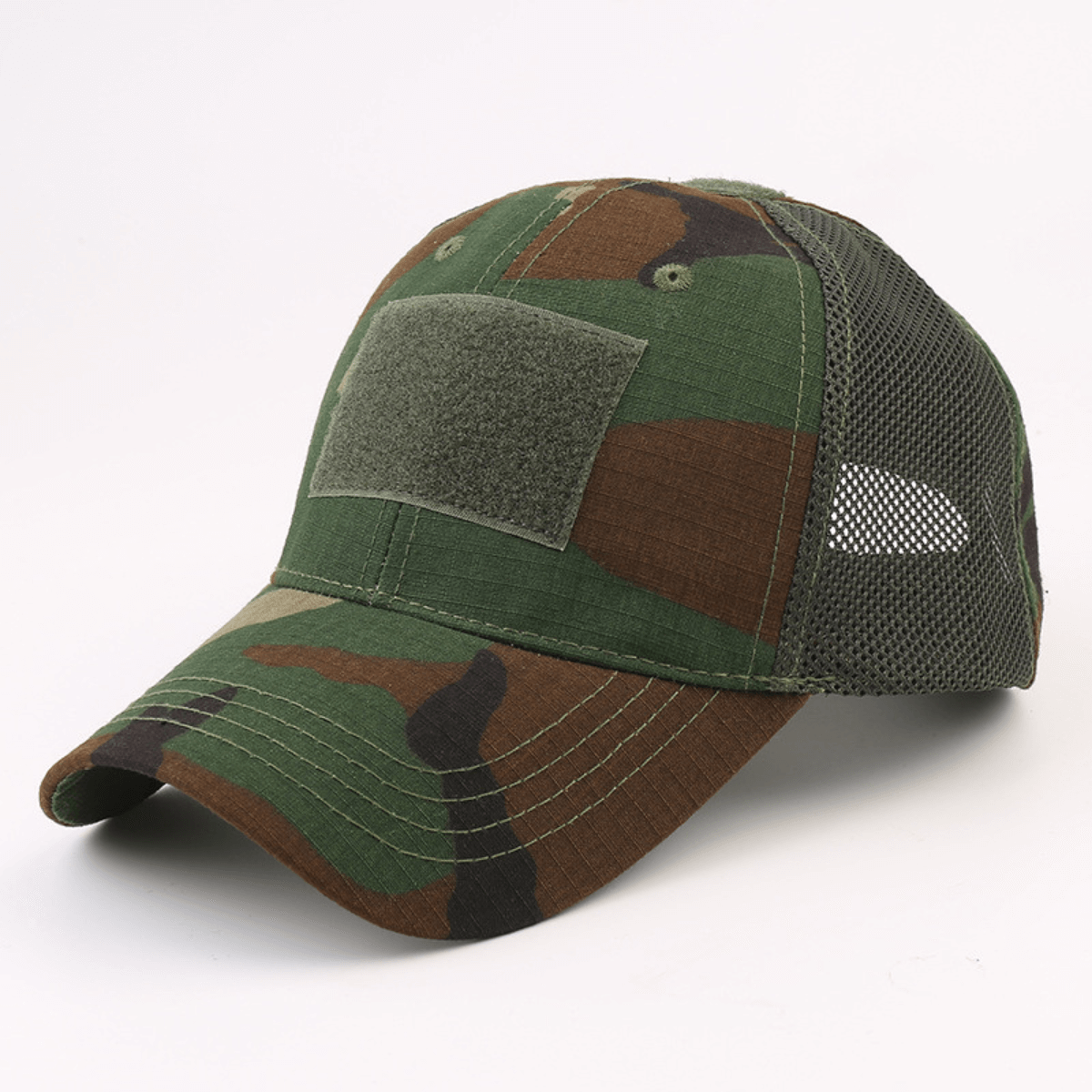 Tactical Patch Cap with Adjustable Strap