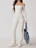 BackSculpt Flare Jumpsuit-0