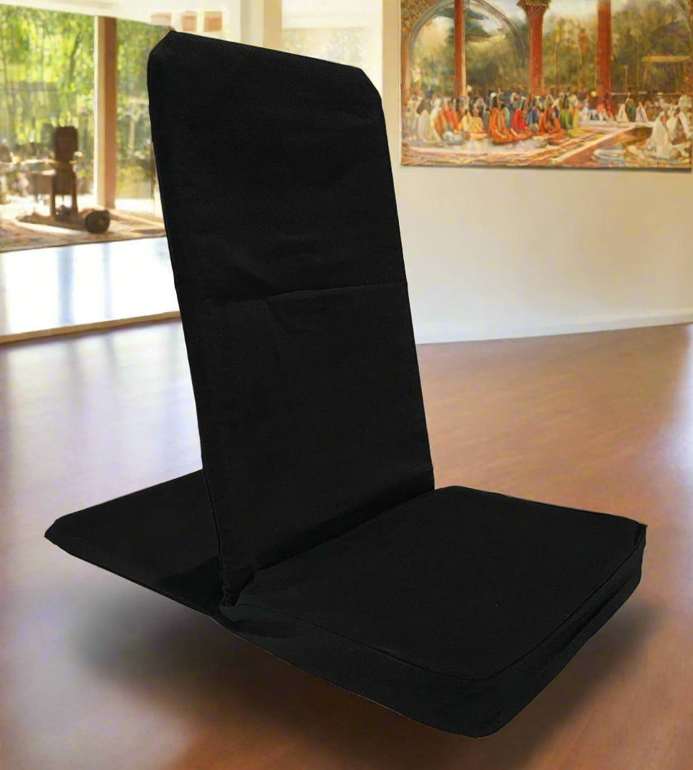 Stackable & Reclining Meditation easy floor Chair - Regular-1