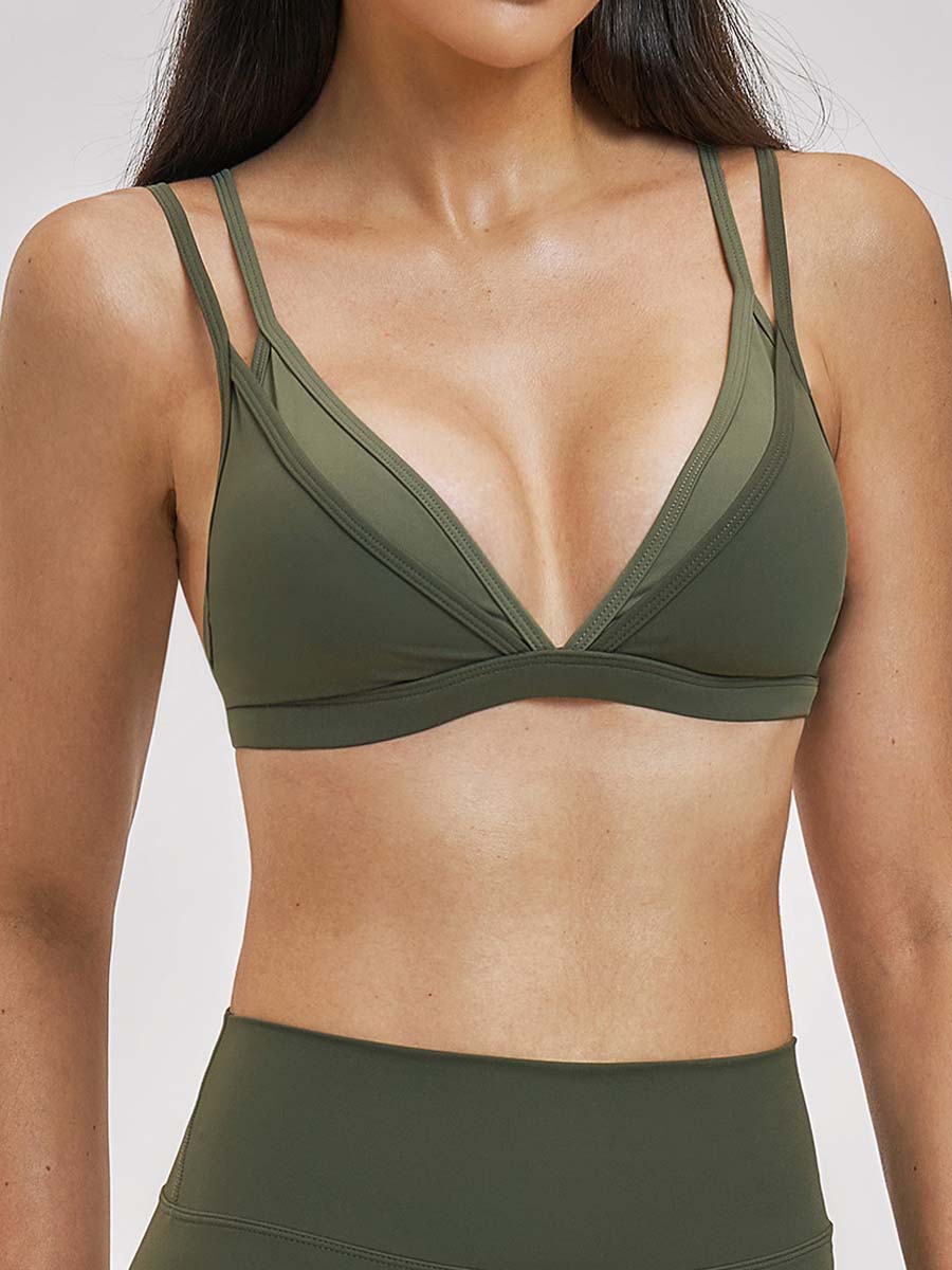 SecondSkin Contrast Bra-5