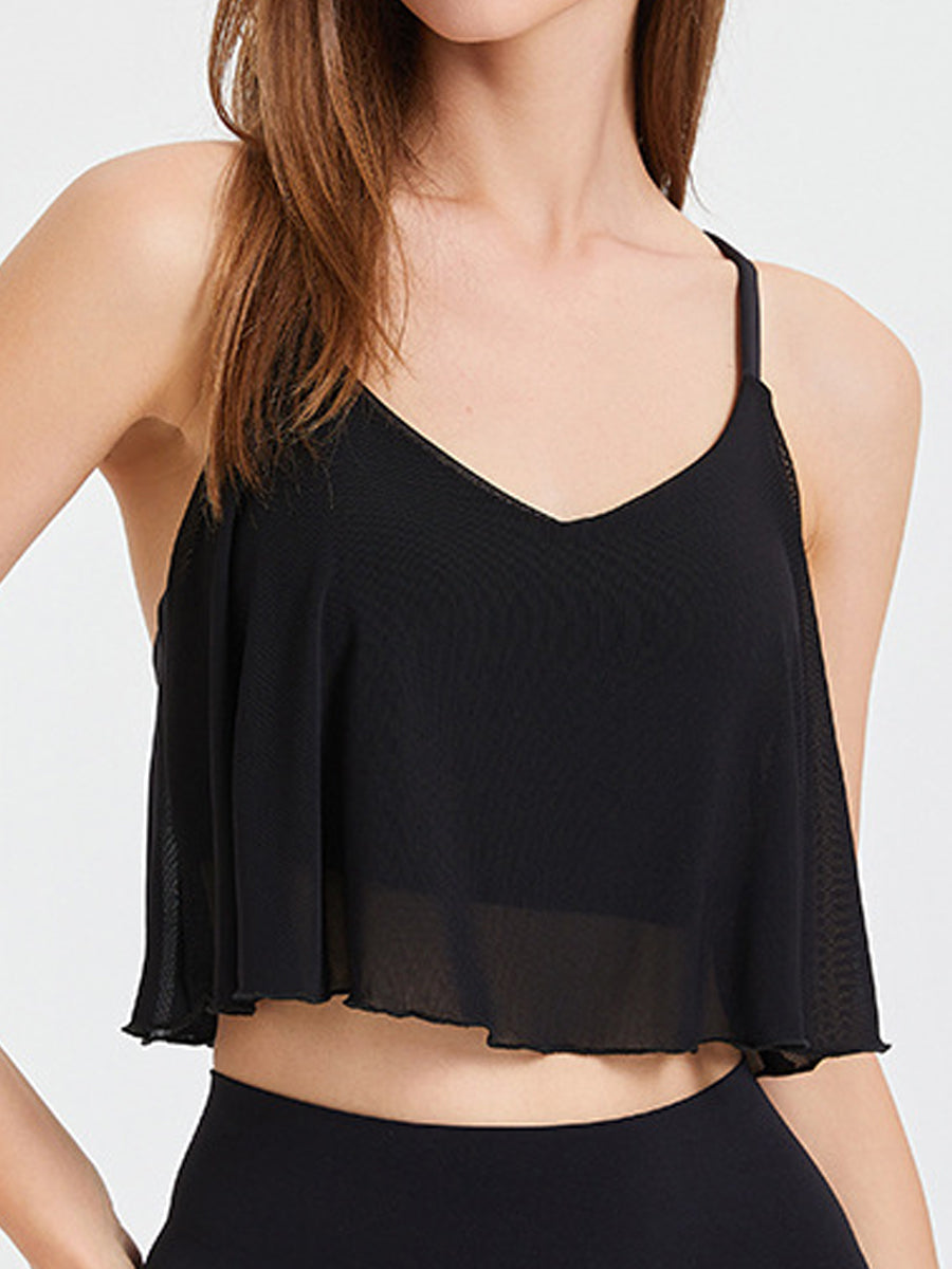 CloudMesh Sculpt Bra Tank-5