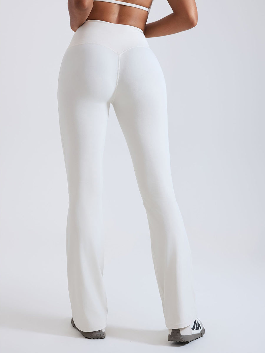 BareLift Knot-Waist Flare Pants-3