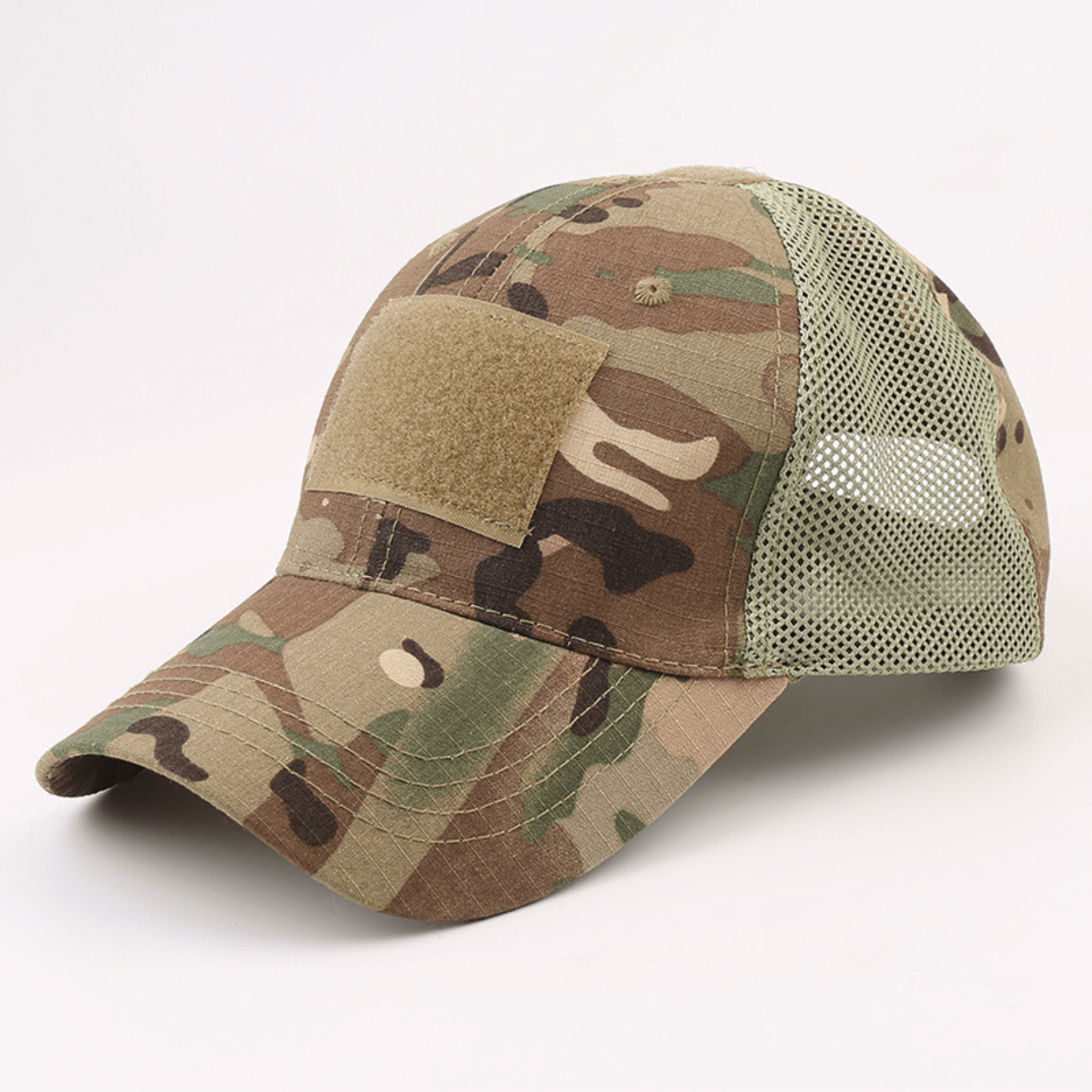 Tactical Patch Cap with Adjustable Strap