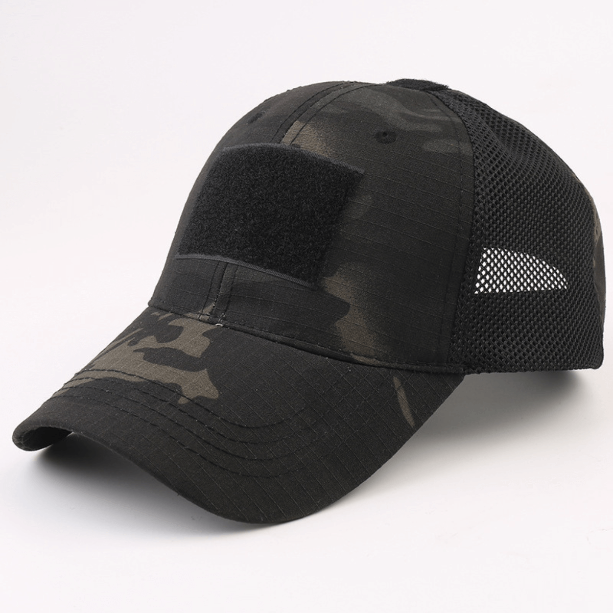 Tactical Patch Cap with Adjustable Strap
