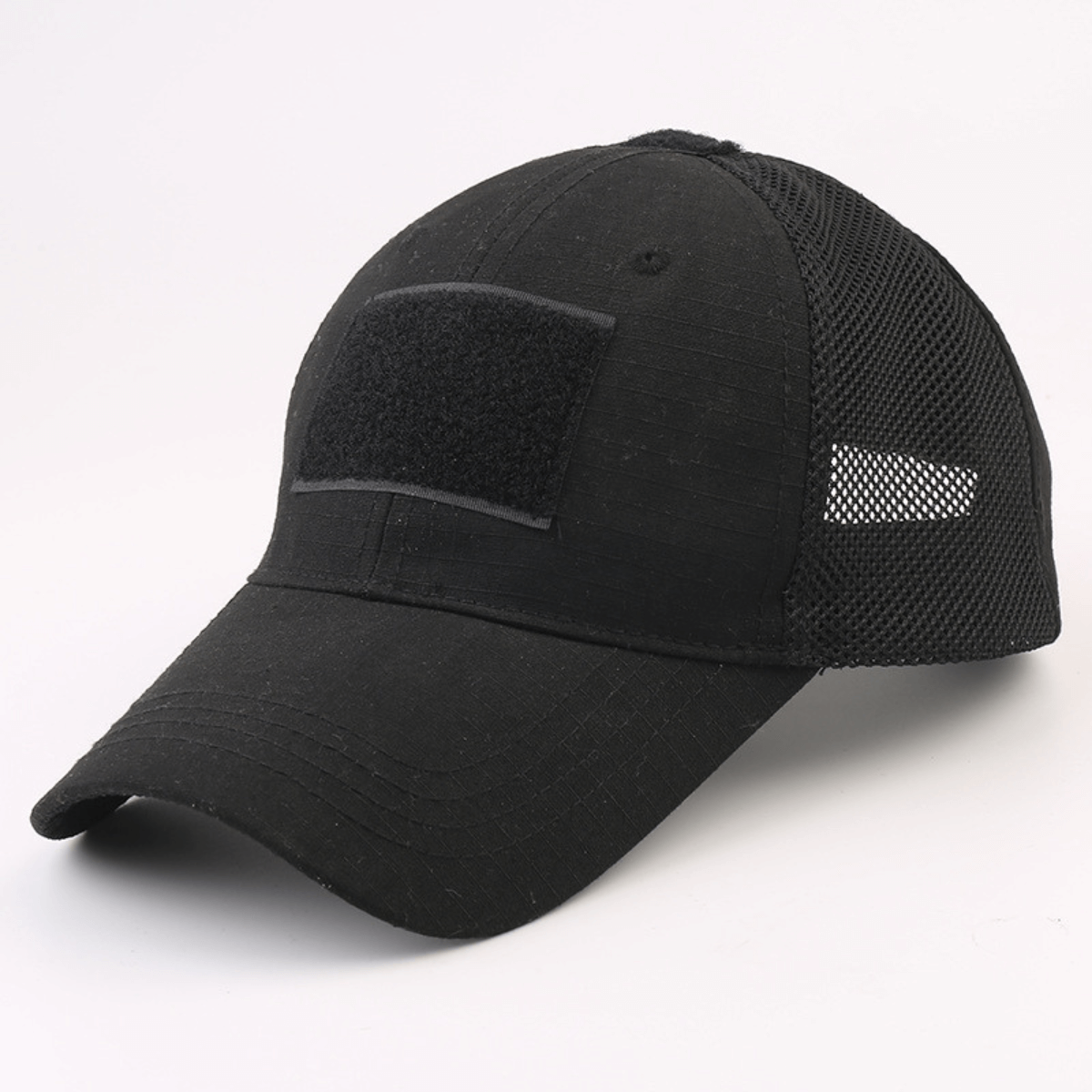 Tactical Patch Cap with Adjustable Strap