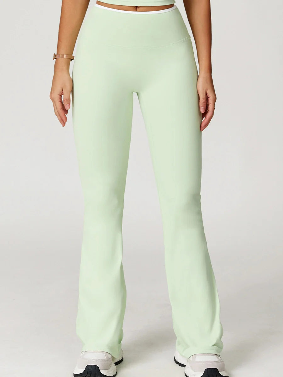 High-Waist Quick-Dry Pants-0