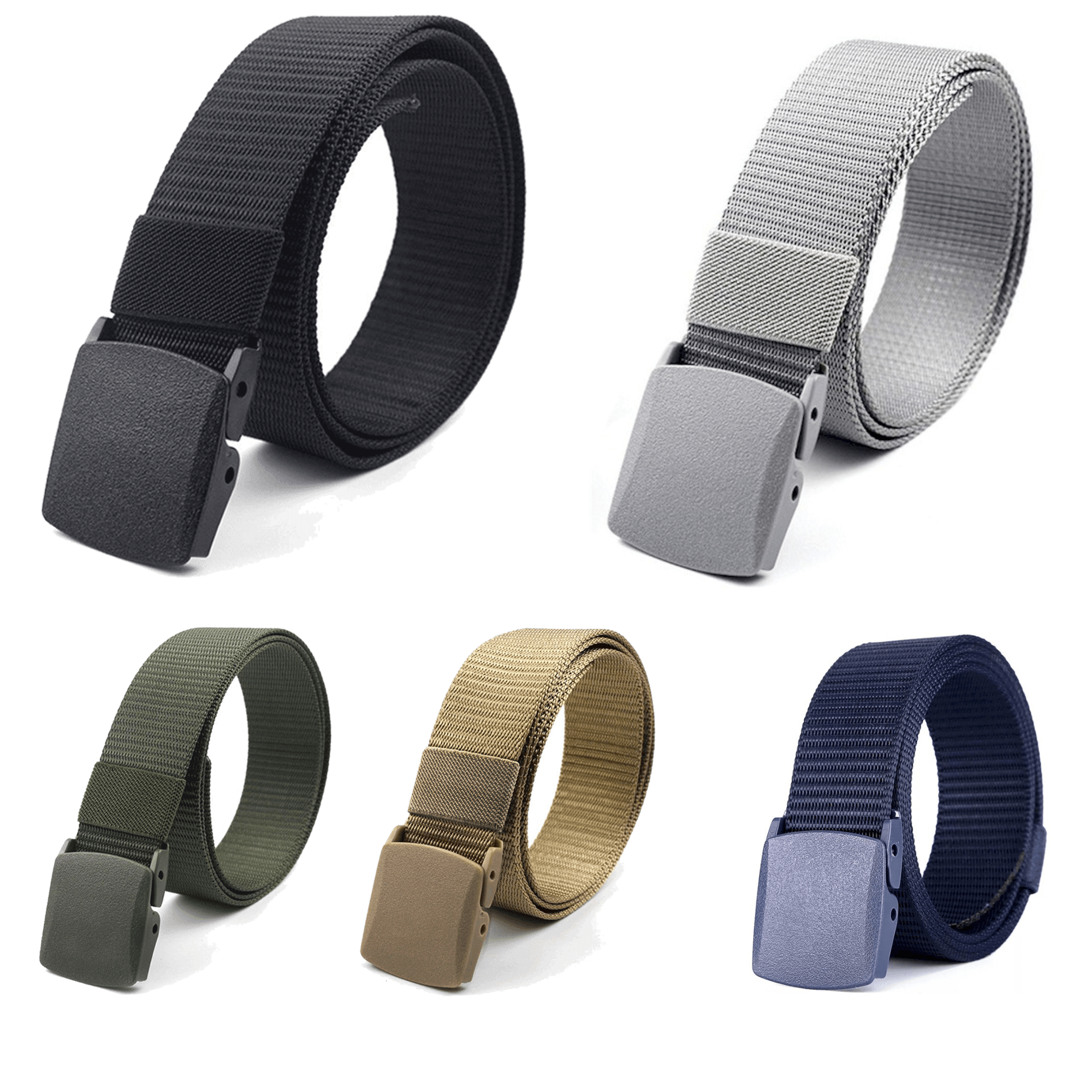 XGear Tactical Adjustable Nylon Belt with Plastic Buckle-0