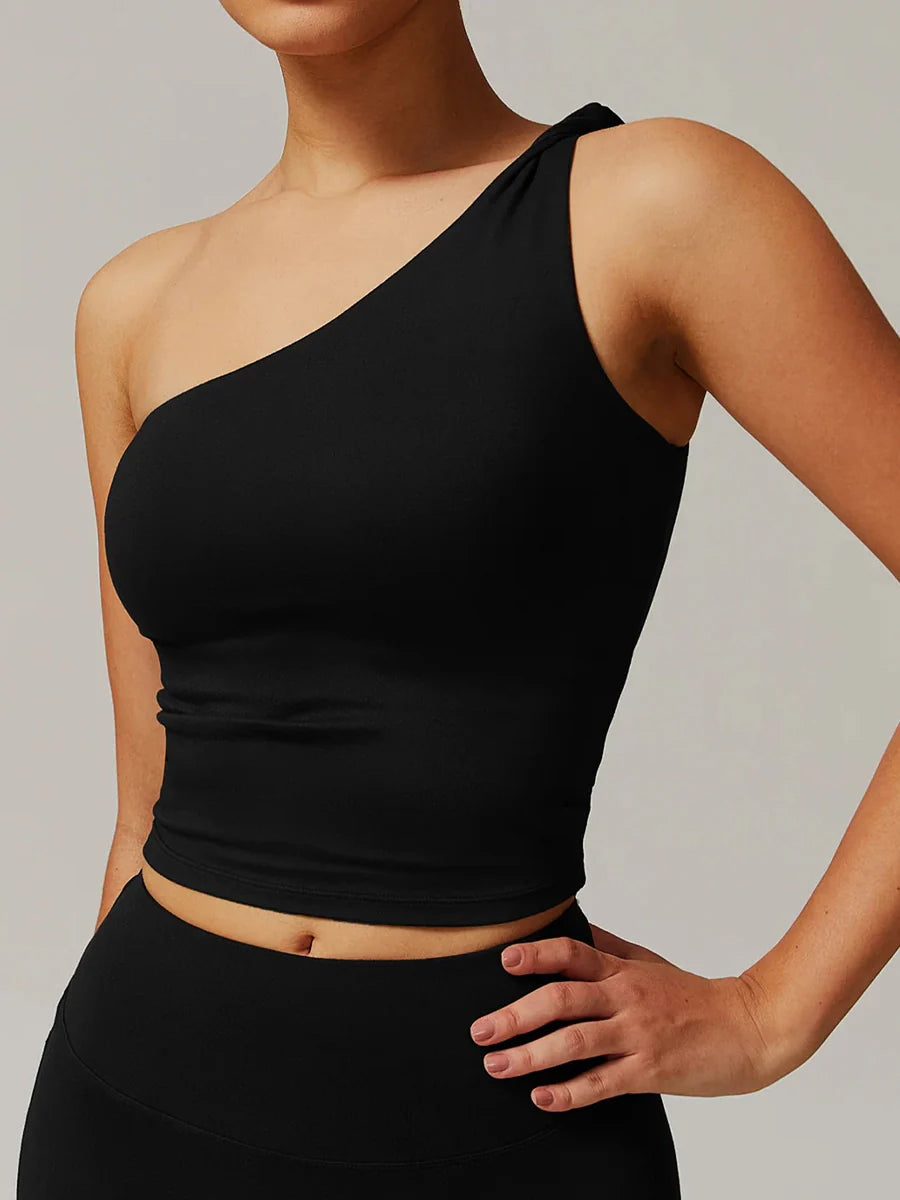 Asymmetrical One Shoulder Top-5