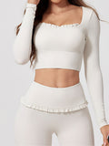AirSculpt Square-Neck Long Sleeve-0