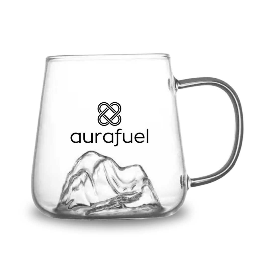 Mountain Drinking Glass