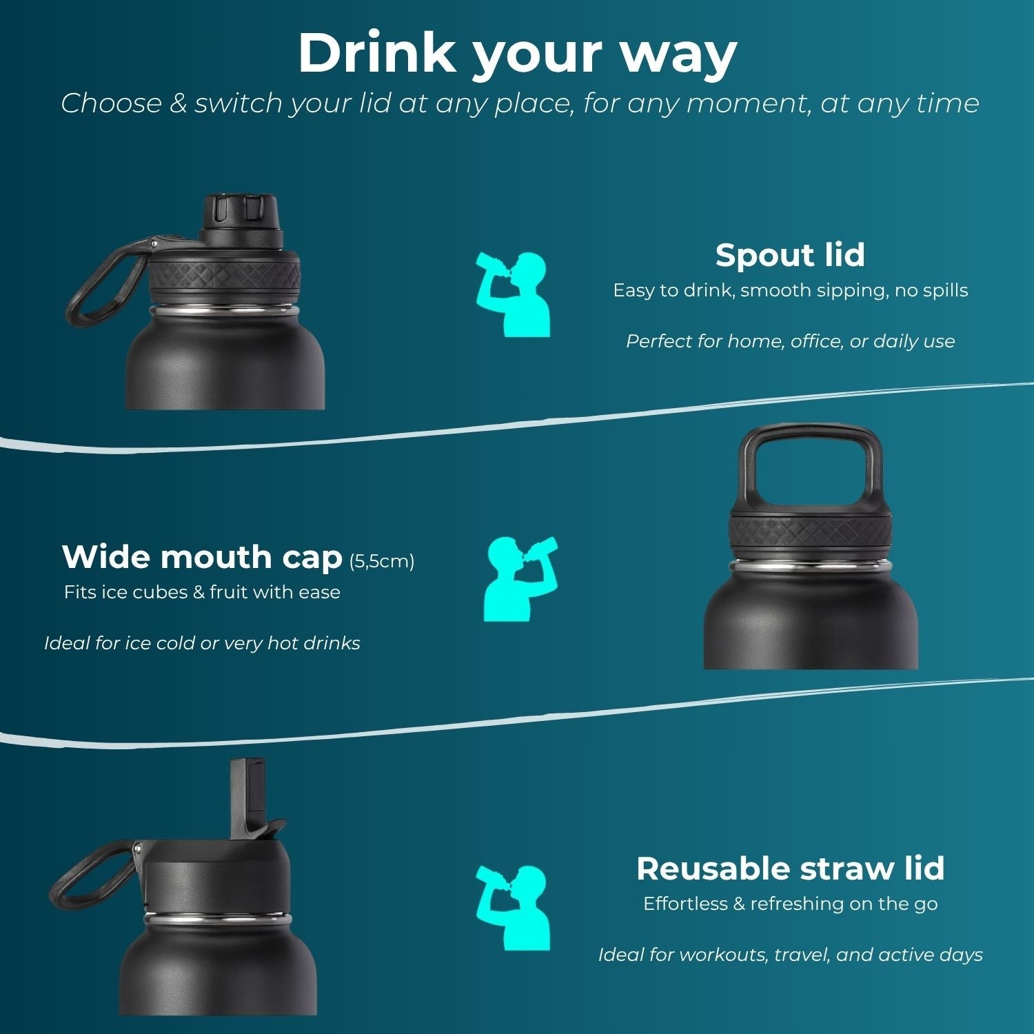 Stainless Steel Drink Bottle